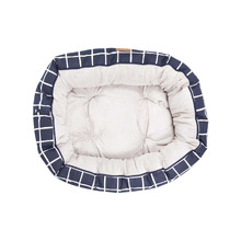 Check 4 Seasons Cotton Round Dog Bed